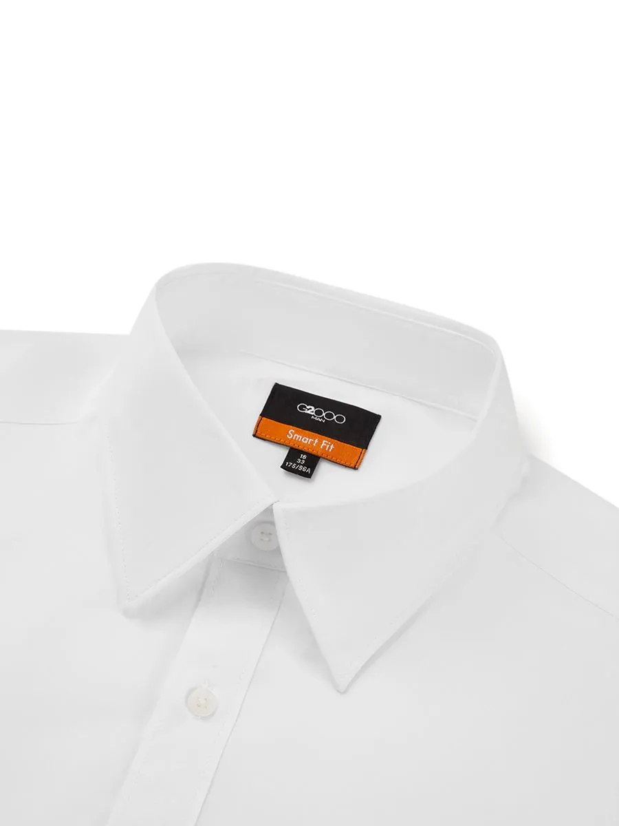 G2000 Men Clothing Long Sleeves Formal Shirt  Smart Fit  White G2000 Men Clothing Long Sleeves Formal Shirt  Smart Fit  White