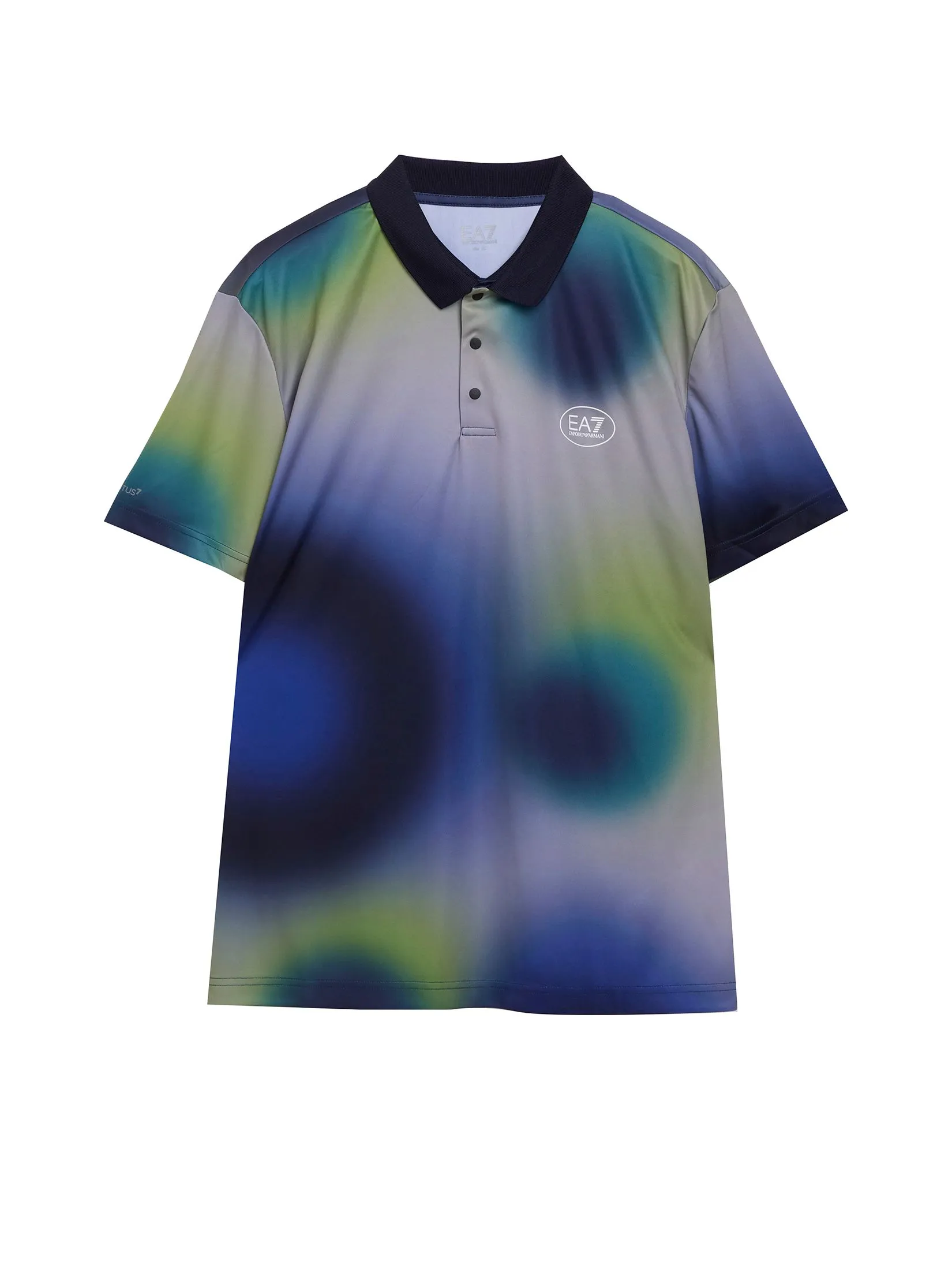 EA7 Men Polo Shirt Short Sleeves FW25 MB043 Multicolor Circle EA7 Men Polo Shirt Short Sleeves FW25 MB043 Multicolor Circle