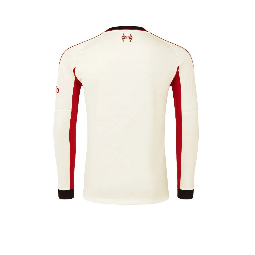 ADIDAS Men Liverpool FC Away 2025/26 Long Sleeve Jersey White - AD001AP274ENTH