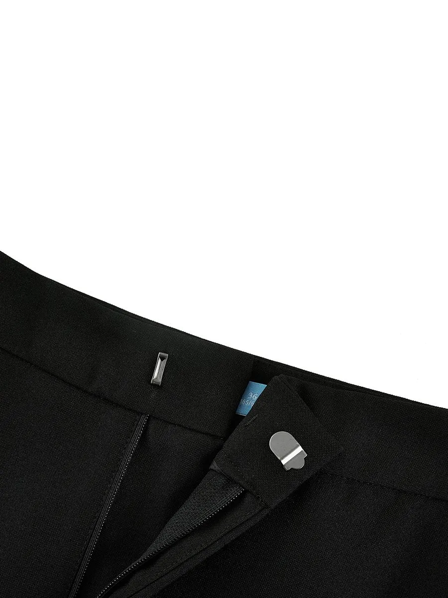 G2000 Women Clothing Suit Pants  Ankle Cigarette Shape  Black G2000 Women Clothing Suit Pants  Ankle Cigarette Shape  Black