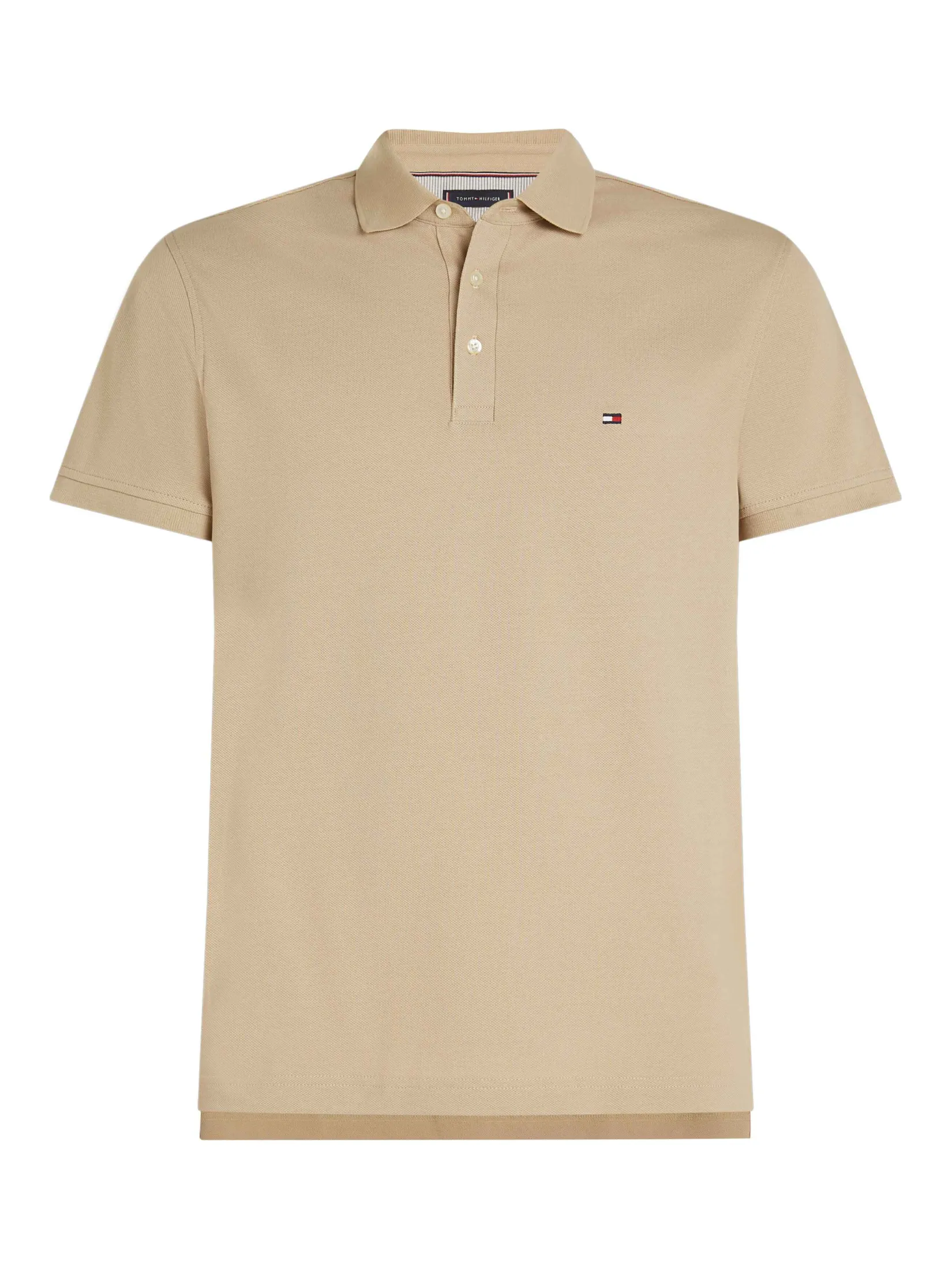 TOMMY HILFIGER MEN POLO BROWN Slim Fit TOMMY HILFIGER MEN POLO BROWN Slim Fit