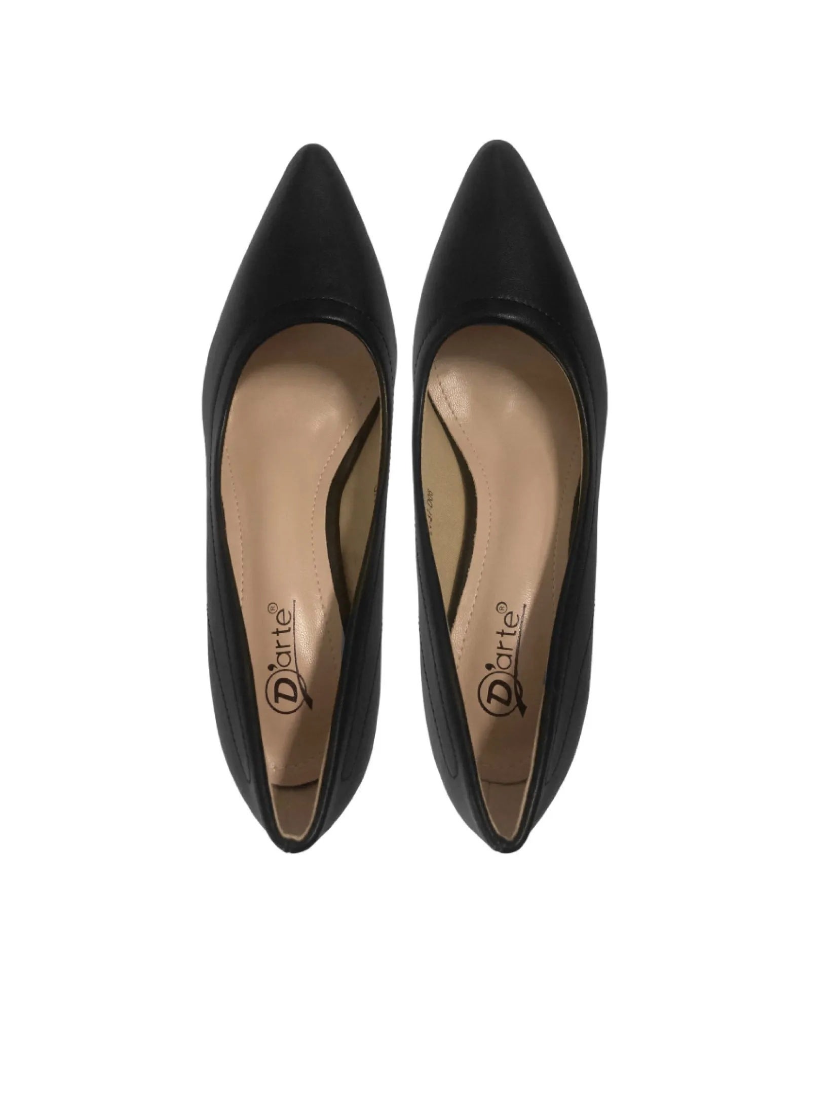 D'ARTE Black High heel pump shoes, model D75-23294 D'ARTE Black High heel pump shoes, model D75-23294