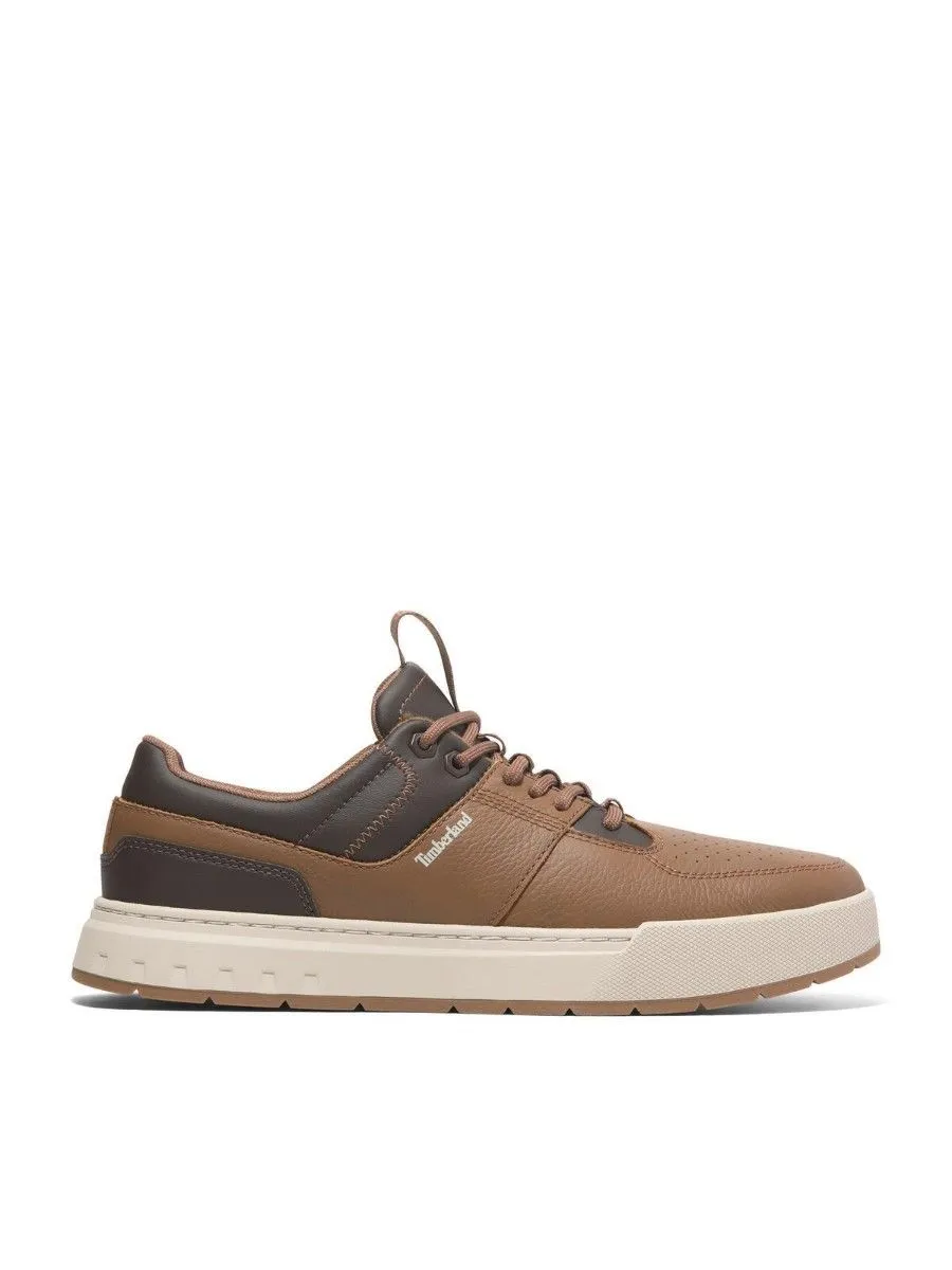 TIMBERLAND Men's MAPLE GROVE LOW LACE UP SNEAKER Brown TIMBERLAND Men's MAPLE GROVE LOW LACE UP SNEAKER Brown