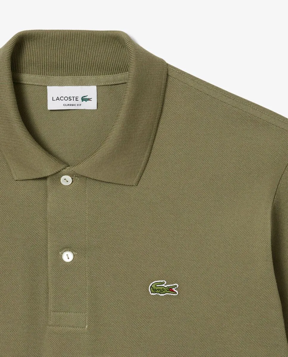 LACOSTE Classic Fit L.12.12 Original Piqu  Polo Shirt Green LACOSTE Classic Fit L.12.12 Original Piqu  Polo Shirt Green