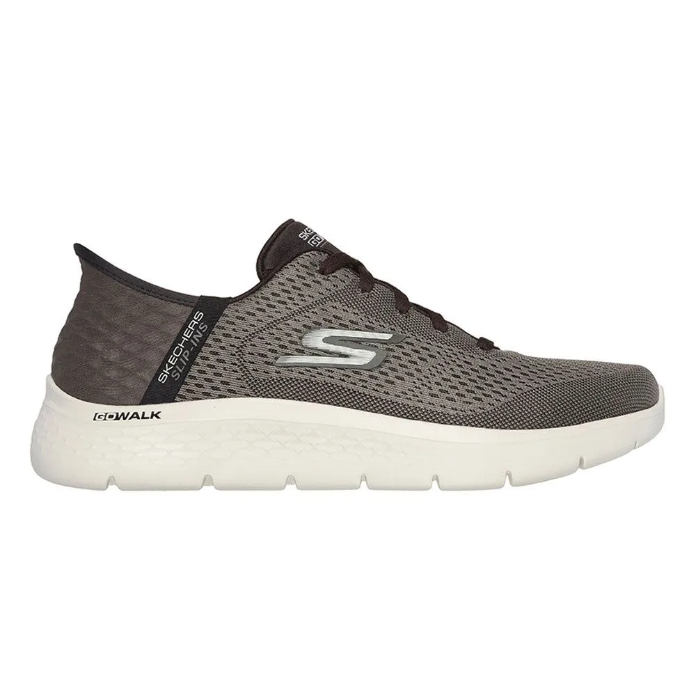 SKECHERS Men Training Shoes Slip-ins®: GO WALK® Flex - New World Brown - SK108SH539EHTH SKECHERS Men Training Shoes Slip-ins®: GO WALK® Flex - New World Brown - SK108SH539EHTH