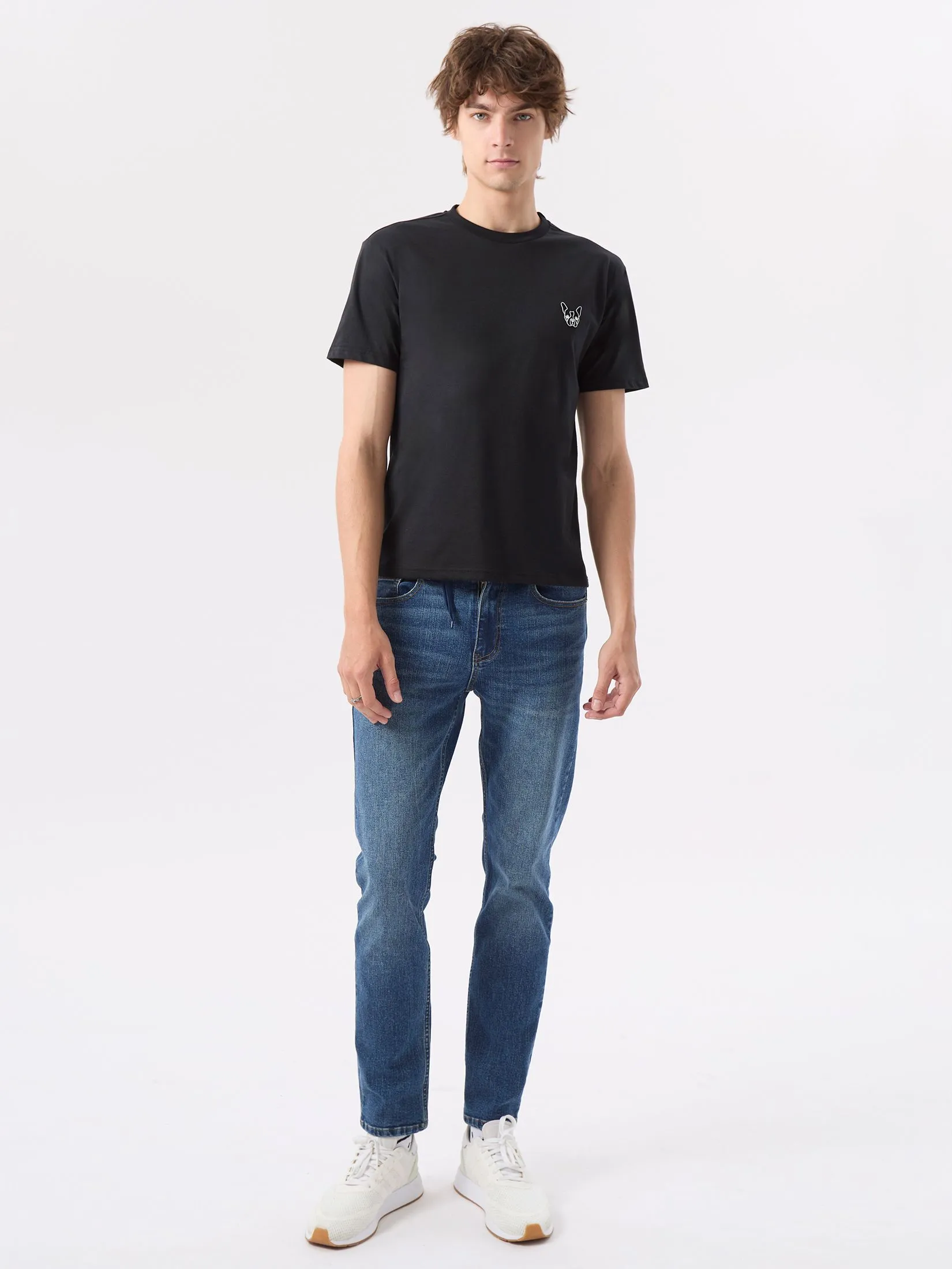 ESP Frenchie Eazy Tee Shirt Man Black ESP Frenchie Eazy Tee Shirt Man Black