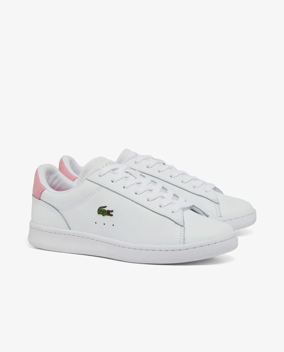 LACOSTE Women’s Carnaby Set Leather Sneakers White LACOSTE Women’s Carnaby Set Leather Sneakers White