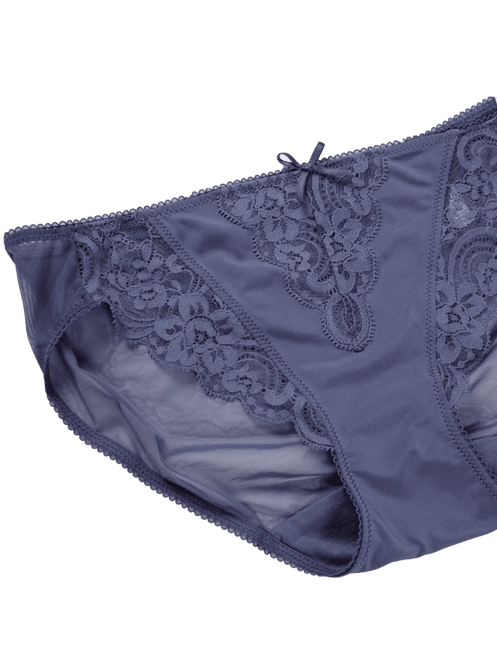 BSC Lingerie Women's Sexy Lace Bikini Panty BU3411NG – Navy Blue BSC Lingerie Women's Sexy Lace Bikini Panty BU3411NG – Navy Blue