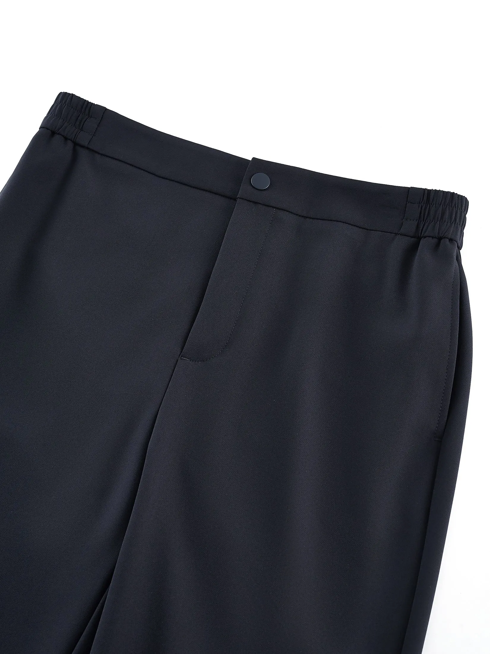 G2000 Women Clothing Multi-Way Stretch Cropped Length Cigarette Casual Pants  Cropped Cigarette Shape - Navy G2000 Women Clothing Multi-Way Stretch Cropped Length Cigarette Casual Pants  Cropped Cigarette Shape - Navy