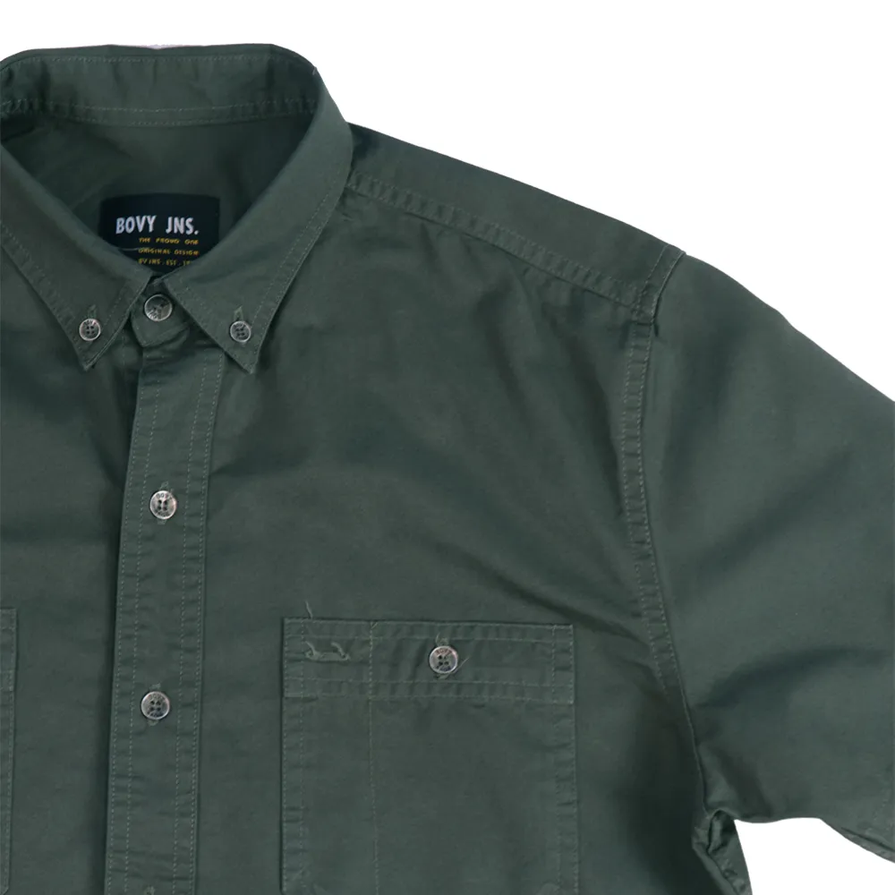 BOVY BAS3900 -  SHIRT OLIVE BASIC SLIM BOVY BAS3900 -  SHIRT OLIVE BASIC SLIM