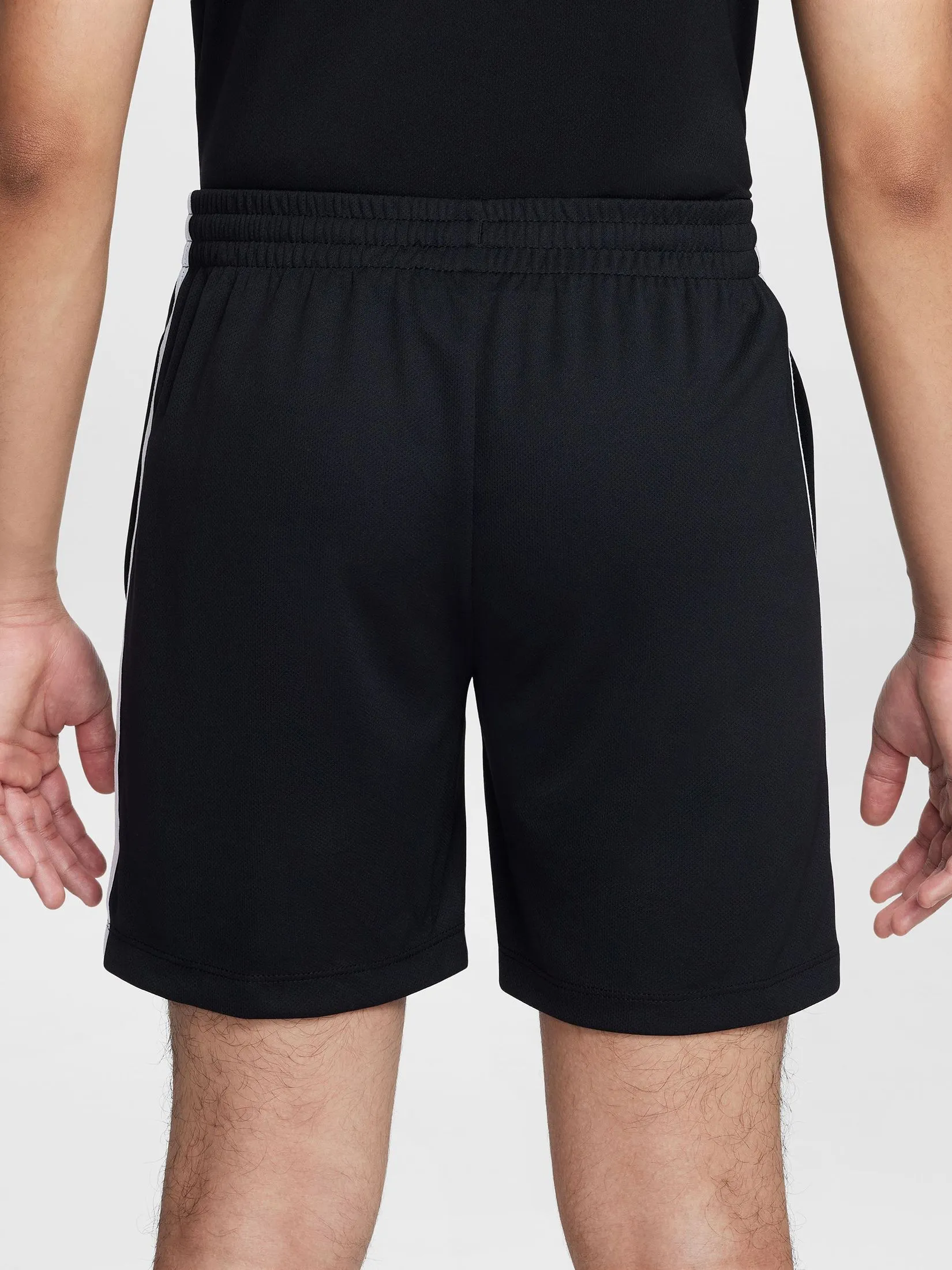 NIKE KIDS Boy Shorts B Dri-Fit DF HBR Black/White/White NIKE KIDS Boy Shorts B Dri-Fit DF HBR Black/White/White