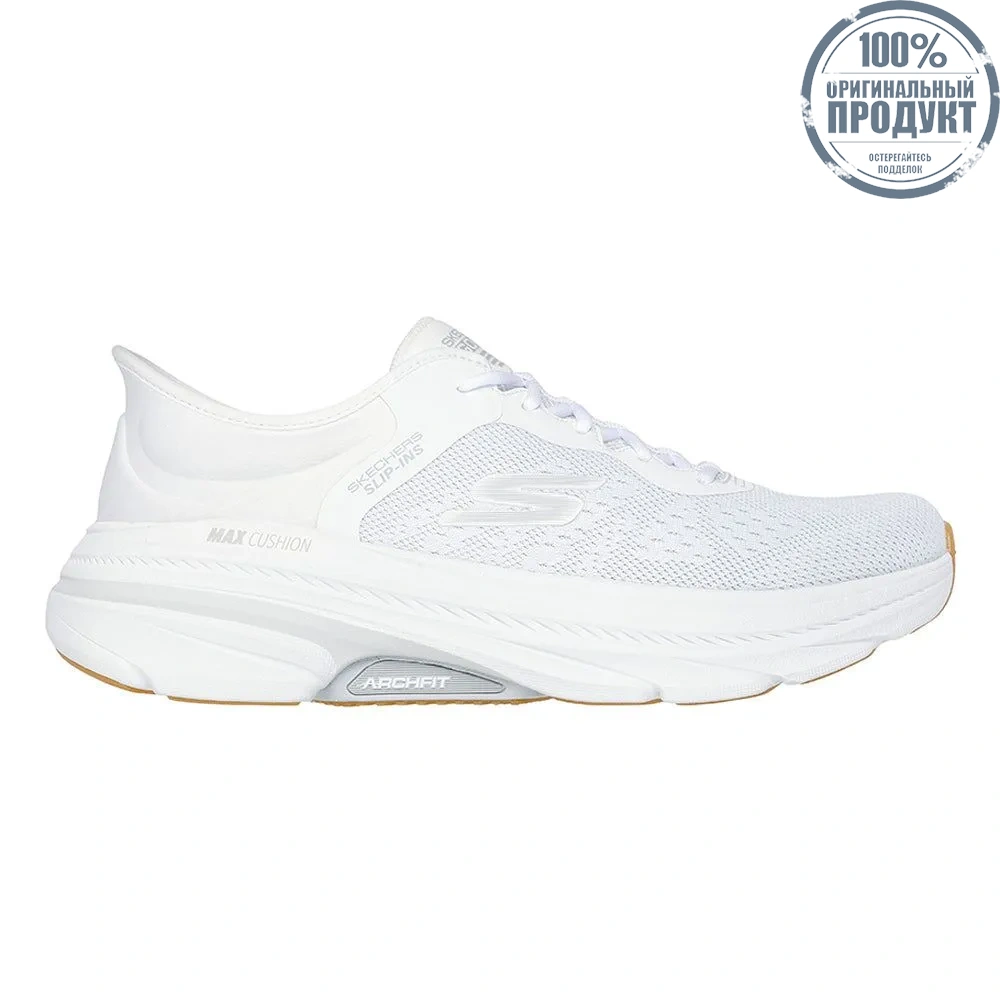 SKECHERS Men Running Shoes Slip-ins®: Max Cushioning® Arch Fit® 2.0 - Antilles White - SK108SH552EHTH SKECHERS Men Running Shoes Slip-ins®: Max Cushioning® Arch Fit® 2.0 - Antilles White - SK108SH552EHTH