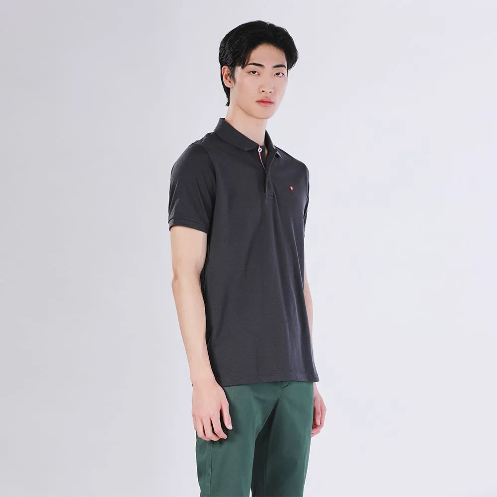 JOHN HENRY Men's Polo (Slim Fit) SDM Dark Grey JOHN HENRY Men's Polo (Slim Fit) SDM Dark Grey
