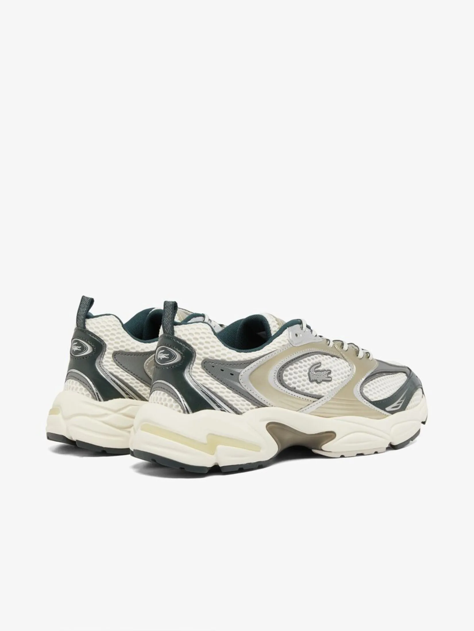 LACOSTE Men’s Storm 96 2K Trainers White LACOSTE Men’s Storm 96 2K Trainers White