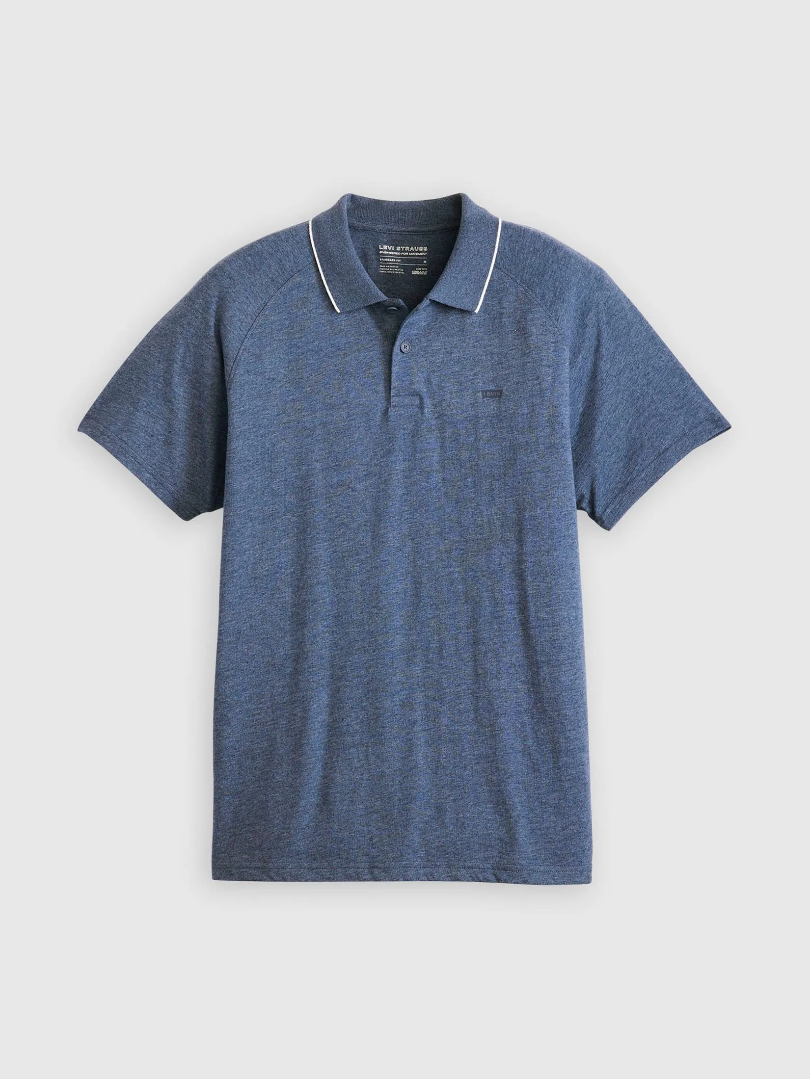 LEVI'S Men's Shoreline Tech Polo Blues LEVI'S Men's Shoreline Tech Polo Blues