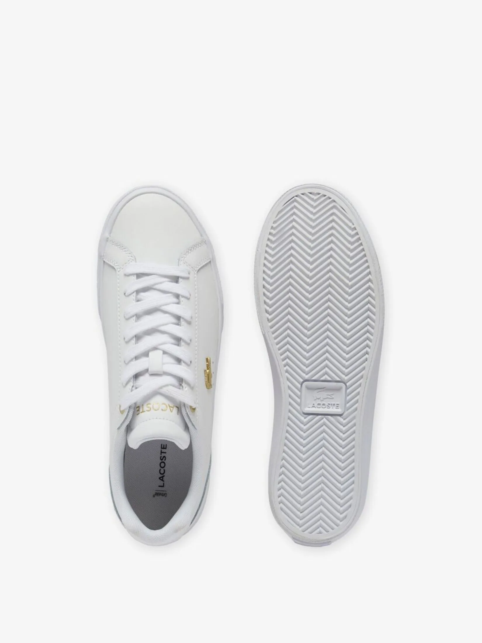 LACOSTE Women’s Lerond Pro Leather Sneakers White LACOSTE Women’s Lerond Pro Leather Sneakers White