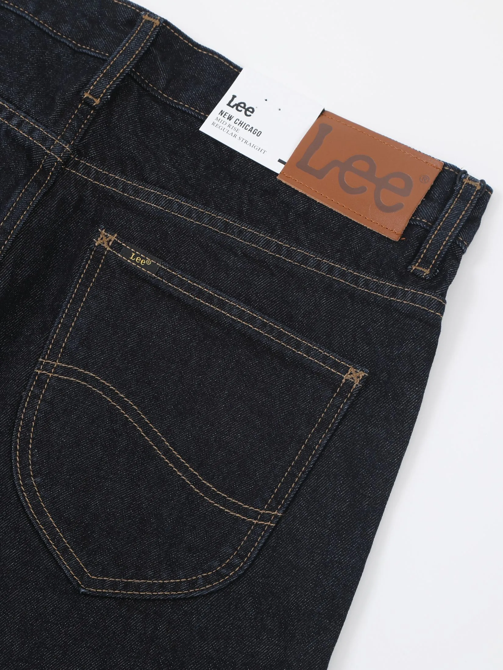 LEE Men's Jeans Mid Chicago Fit Dark Indigo LEE Men's Jeans Mid Chicago Fit Dark Indigo