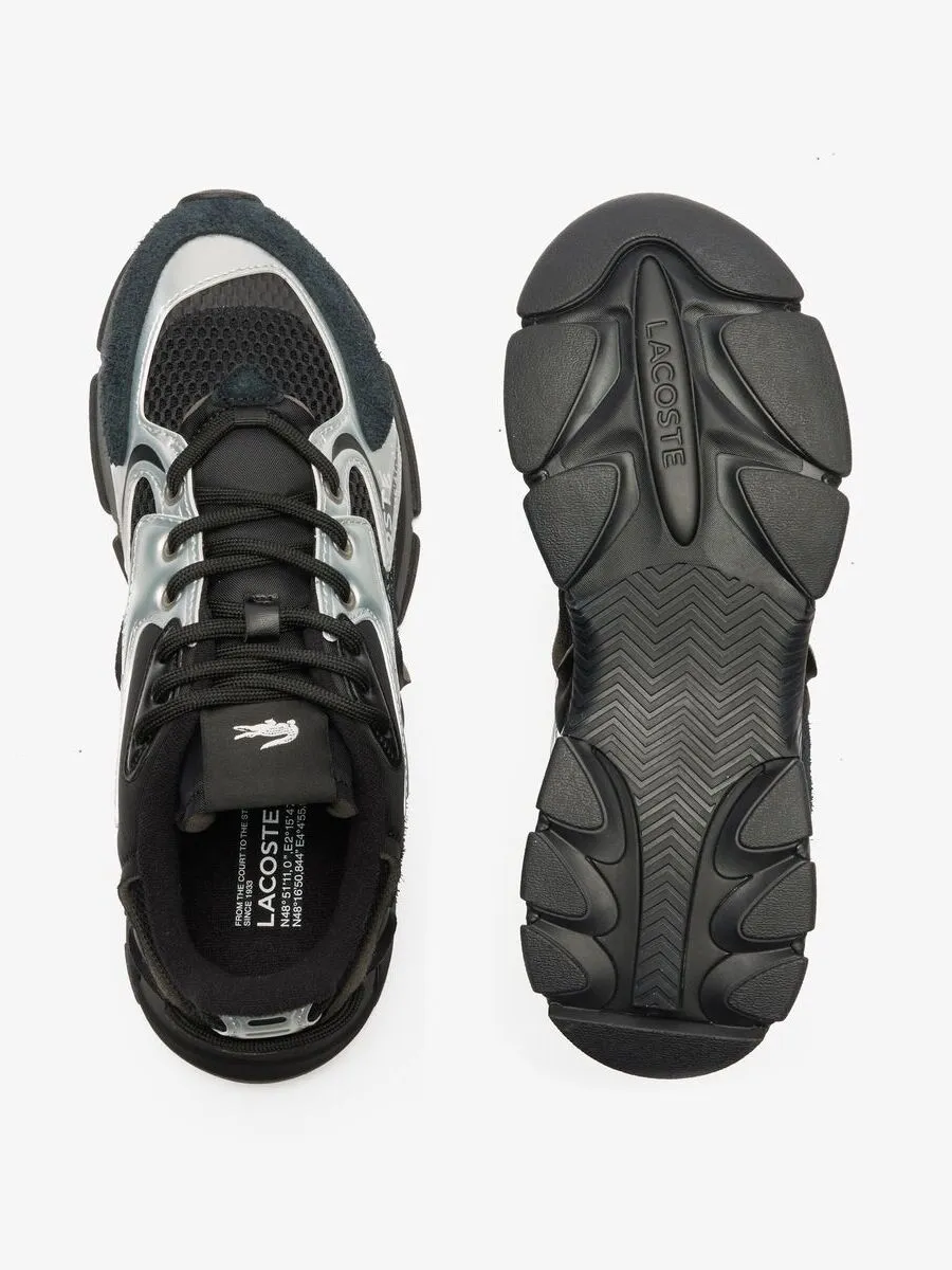 LACOSTE Black Men’s L003 Neo Contrasted Trainers LACOSTE Black Men’s L003 Neo Contrasted Trainers