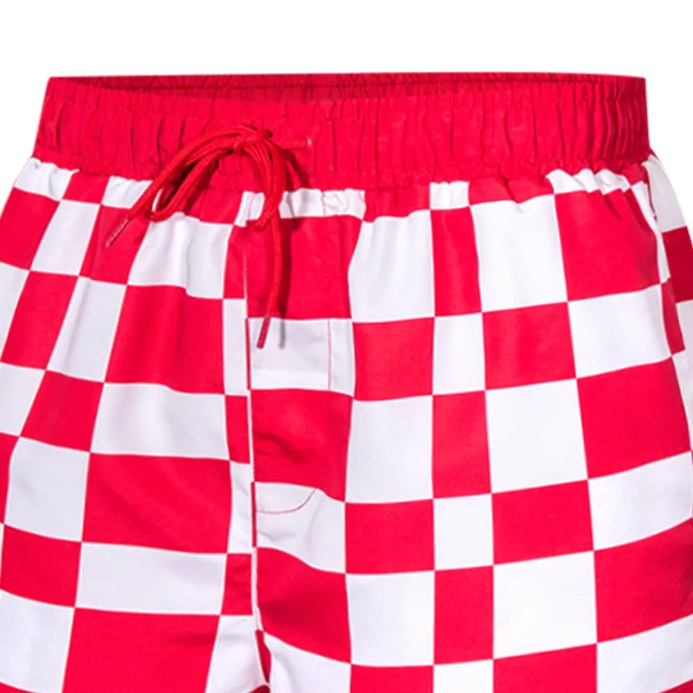 LIVERPOOL FOOTBALL CLUB Men Casual Shorts Check Red - LF068AP338EHTH LIVERPOOL FOOTBALL CLUB Men Casual Shorts Check Red - LF068AP338EHTH