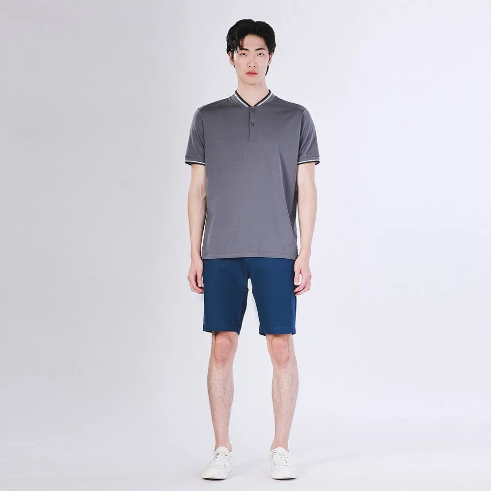 JOHN HENRY Men's Polo (Slim Fit) ESSENTIALS Dark Grey JOHN HENRY Men's Polo (Slim Fit) ESSENTIALS Dark Grey