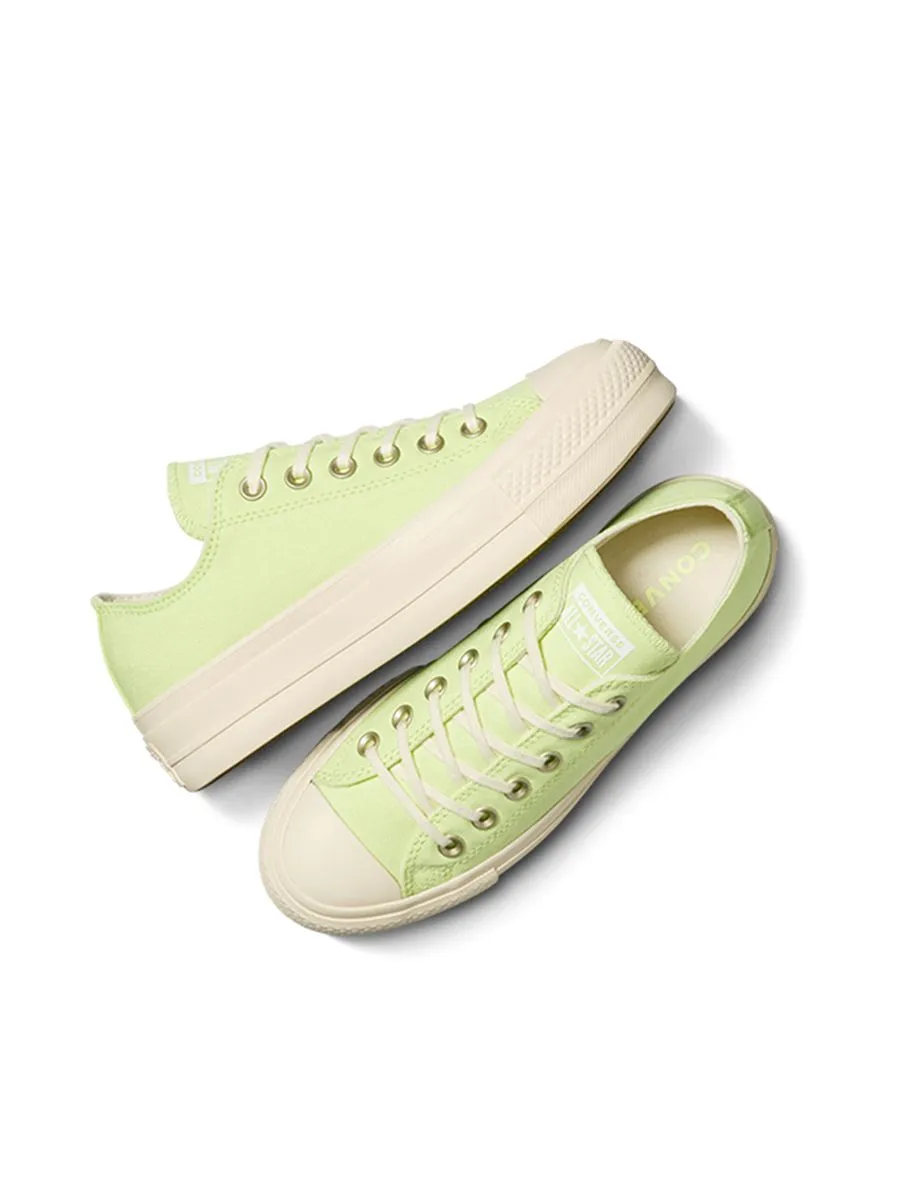 CONVERSE Women Sneakers Ctas Lift Crafted Ox Green CONVERSE Women Sneakers Ctas Lift Crafted Ox Green