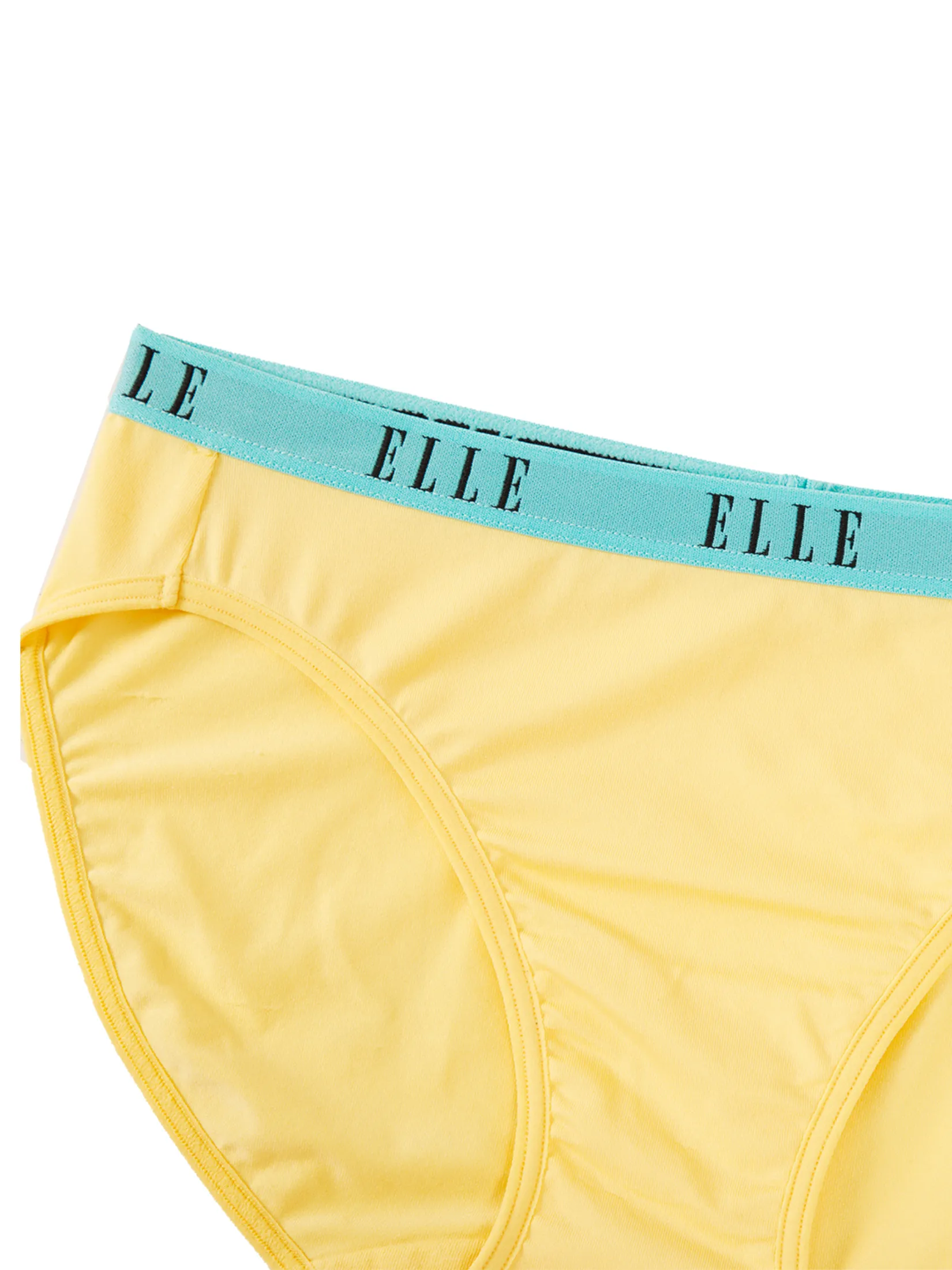 ELLE Women’s Bikini Lowrise Panty LU2813 -  Yellow ELLE Women’s Bikini Lowrise Panty LU2813 -  Yellow