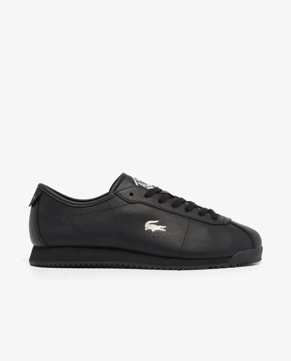 LACOSTE Men’s Club-Low Leather Sneakers Black LACOSTE Men’s Club-Low Leather Sneakers Black