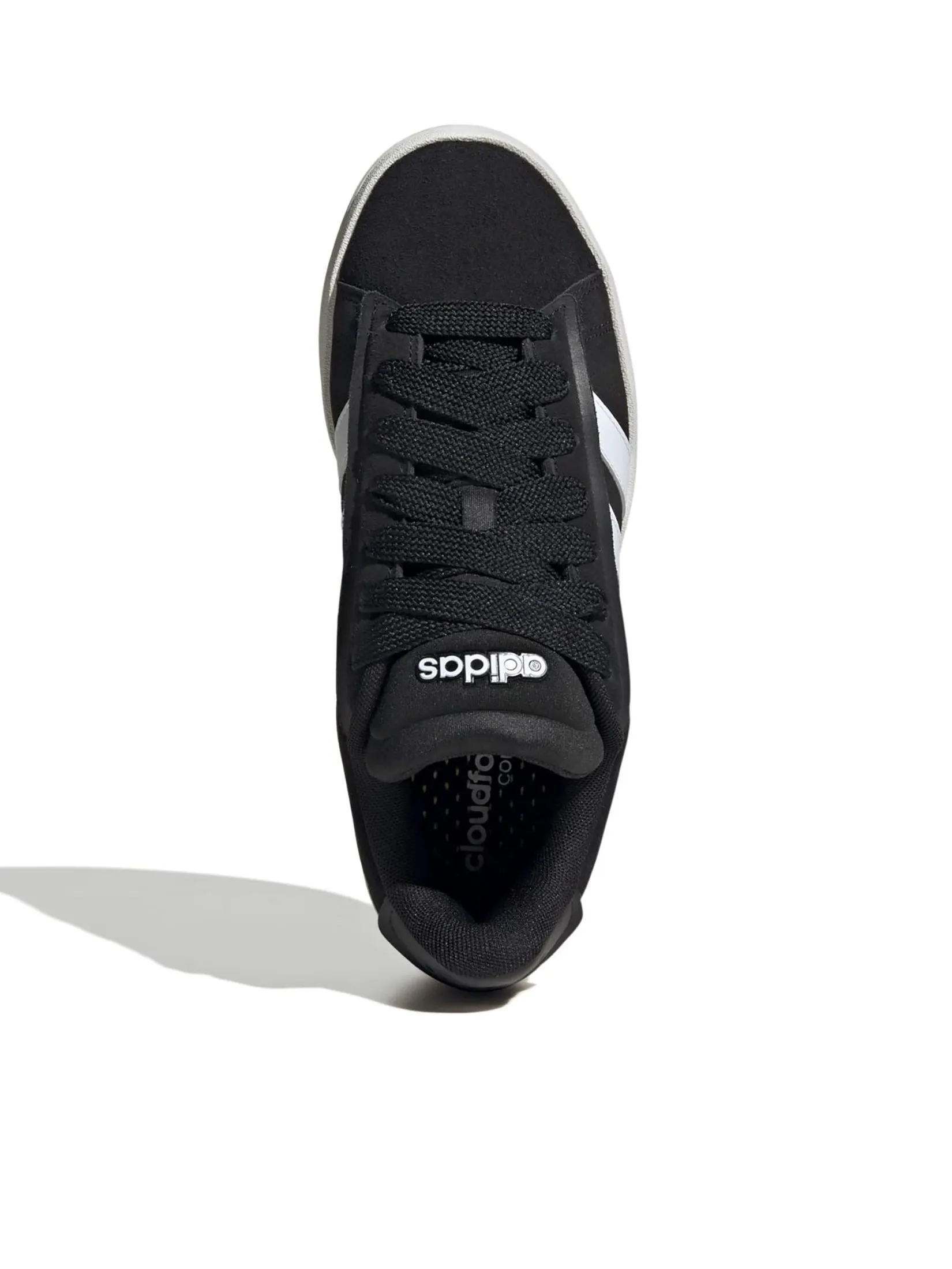 ADIDAS Women Sneakers Grand Court Alpha JP9771 Core Black / Cloud White / Off White ADIDAS Women Sneakers Grand Court Alpha JP9771 Core Black / Cloud White / Off White