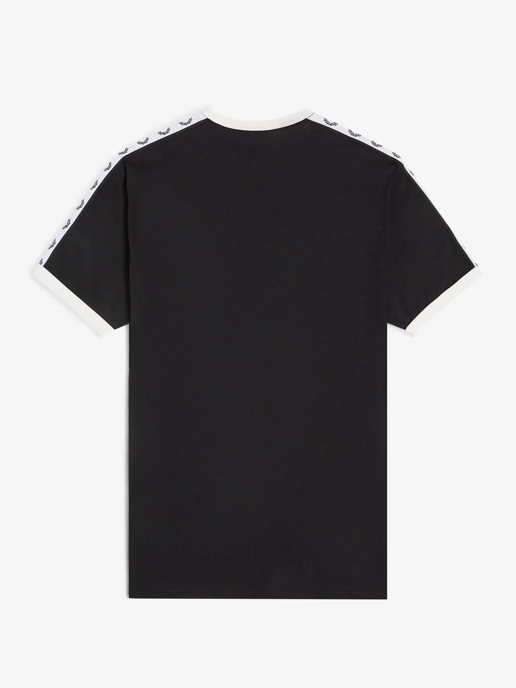 Fred Perry Men TAPED RINGER T-SHIRT Black Fred Perry Men TAPED RINGER T-SHIRT Black