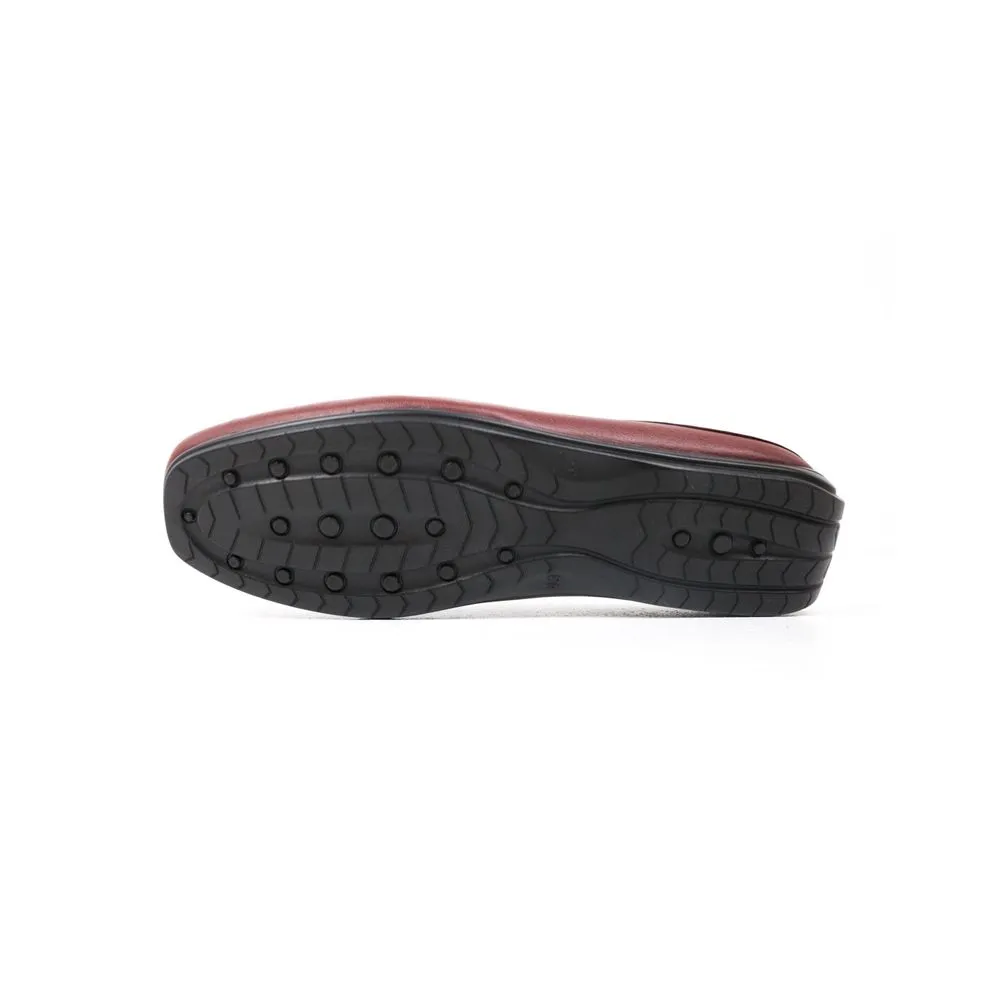 Heavy Brown leather court shoes VS8866 Heavy Brown leather court shoes VS8866
