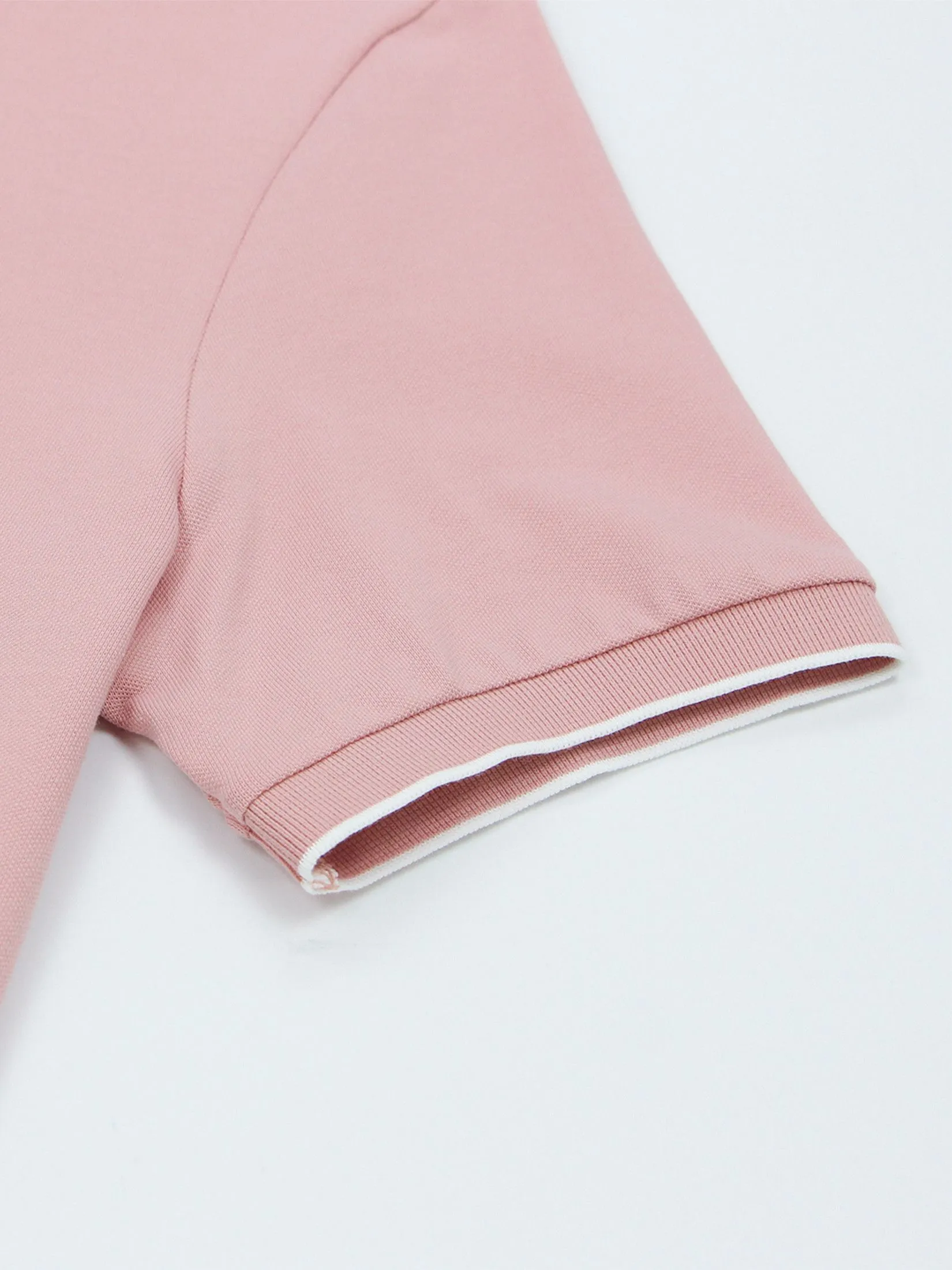 GIORDANO Men's Slim Cotton Lycra Polo Rose tan GIORDANO Men's Slim Cotton Lycra Polo Rose tan