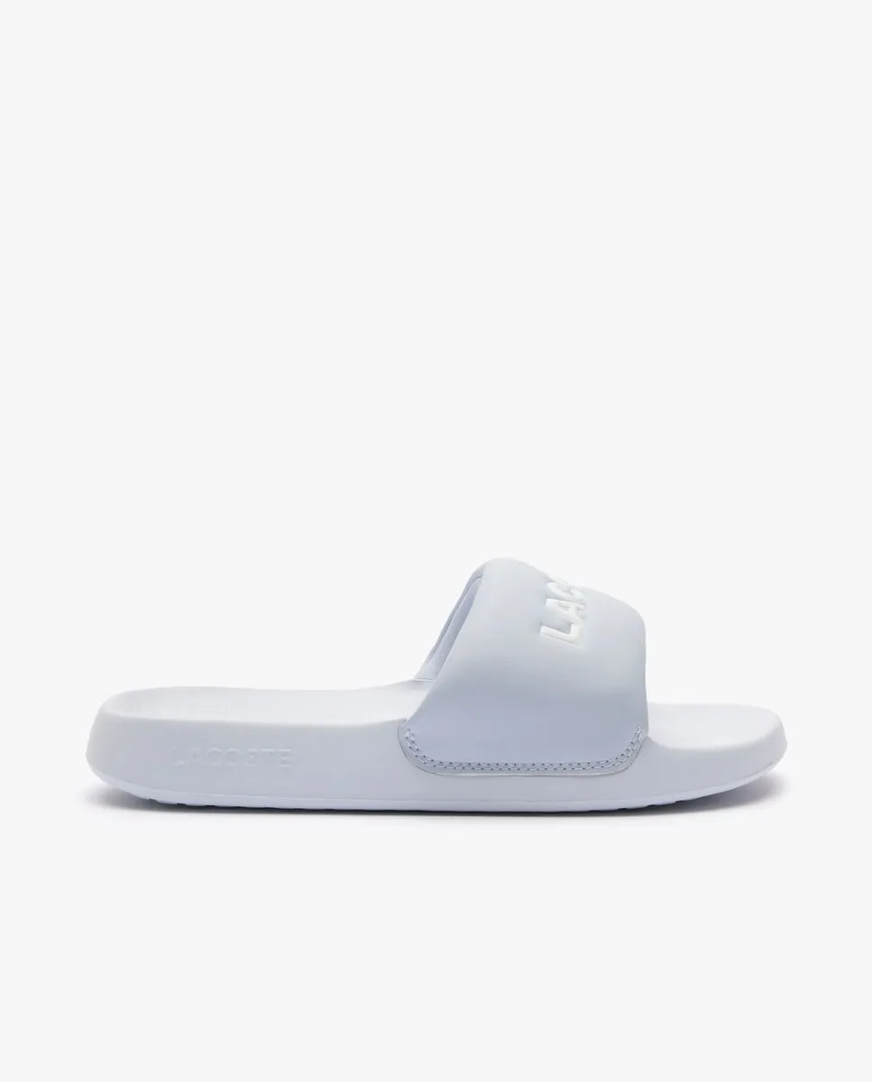 LACOSTE Light Blue Women’s Serve Slide 1.0 Fabric LACOSTE Light Blue Women’s Serve Slide 1.0 Fabric