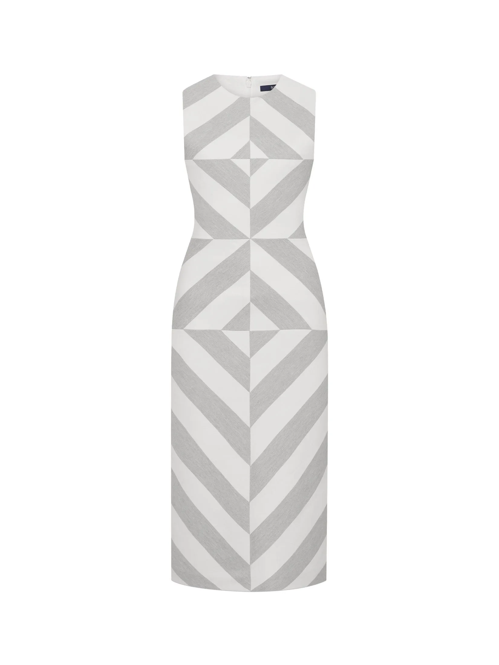 ASAVA (AW24 )Avianna Sleeveless Women Dress Grey ASAVA (AW24 )Avianna Sleeveless Women Dress Grey