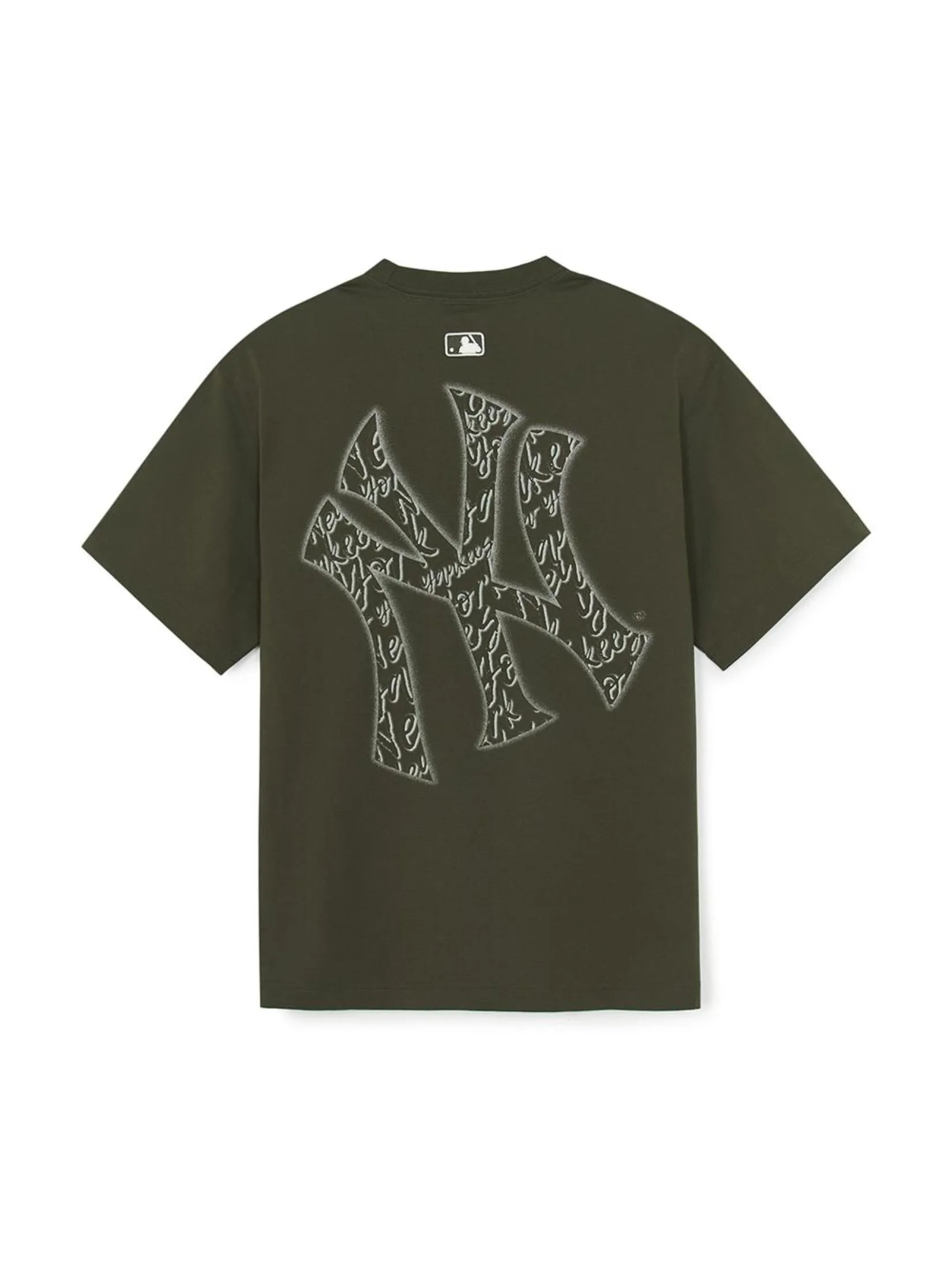 MLB Unisex Basic Mega Logo Over Fit T-Shirts Model 3ATSB0654 50KAD Dark Khaki MLB Unisex Basic Mega Logo Over Fit T-Shirts Model 3ATSB0654 50KAD Dark Khaki