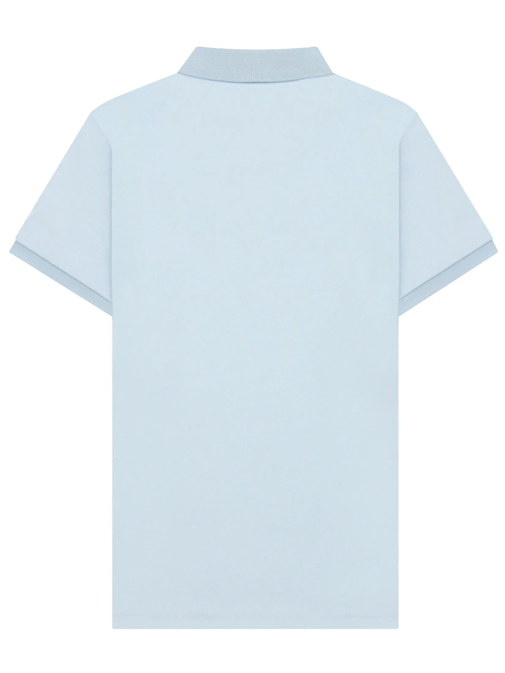 GIORDANO Men's Interlock Embroidery Polo (Liquid Touch) Winter sky blue GIORDANO Men's Interlock Embroidery Polo (Liquid Touch) Winter sky blue