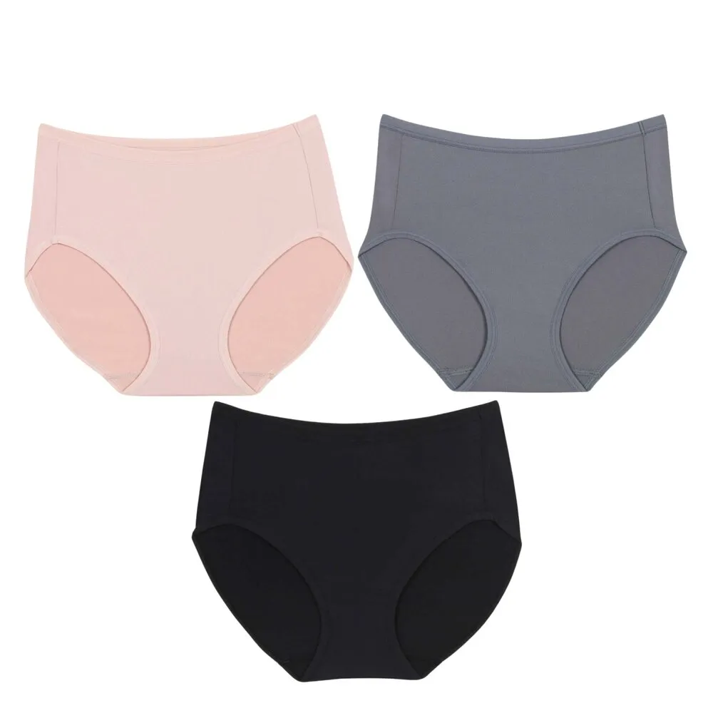 WACOAL Multicolor Panty Pack 3 pcs. WU4T34 (GY) WACOAL Multicolor Panty Pack 3 pcs. WU4T34 (GY)