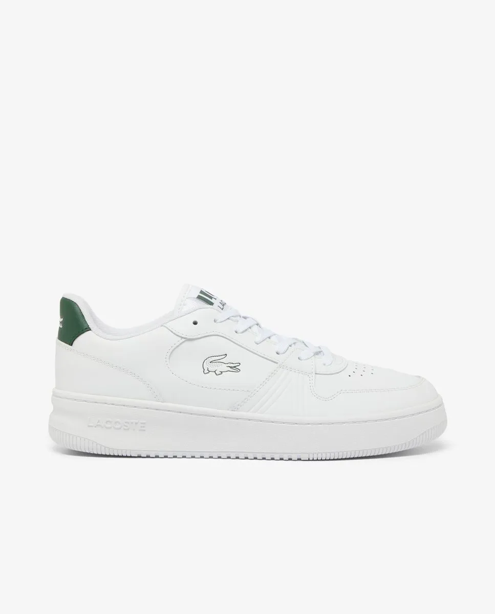 LACOSTE Men’s L001 Set Leather Sneakers White LACOSTE Men’s L001 Set Leather Sneakers White