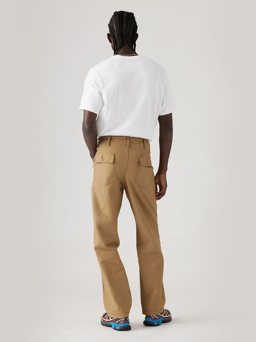 LEVI'S Men's Loose Straight Surplus Pants Ermine Non-Stretch Slub Twill LEVI'S Men's Loose Straight Surplus Pants Ermine Non-Stretch Slub Twill