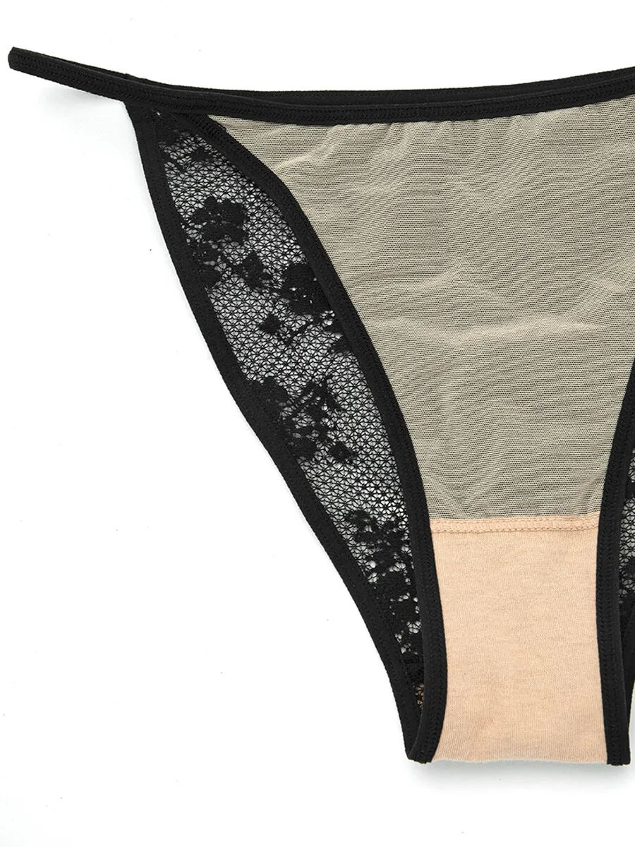 SABINA Panty Bikini Woman Basic Lace A/W 24 - Black SABINA Panty Bikini Woman Basic Lace A/W 24 - Black
