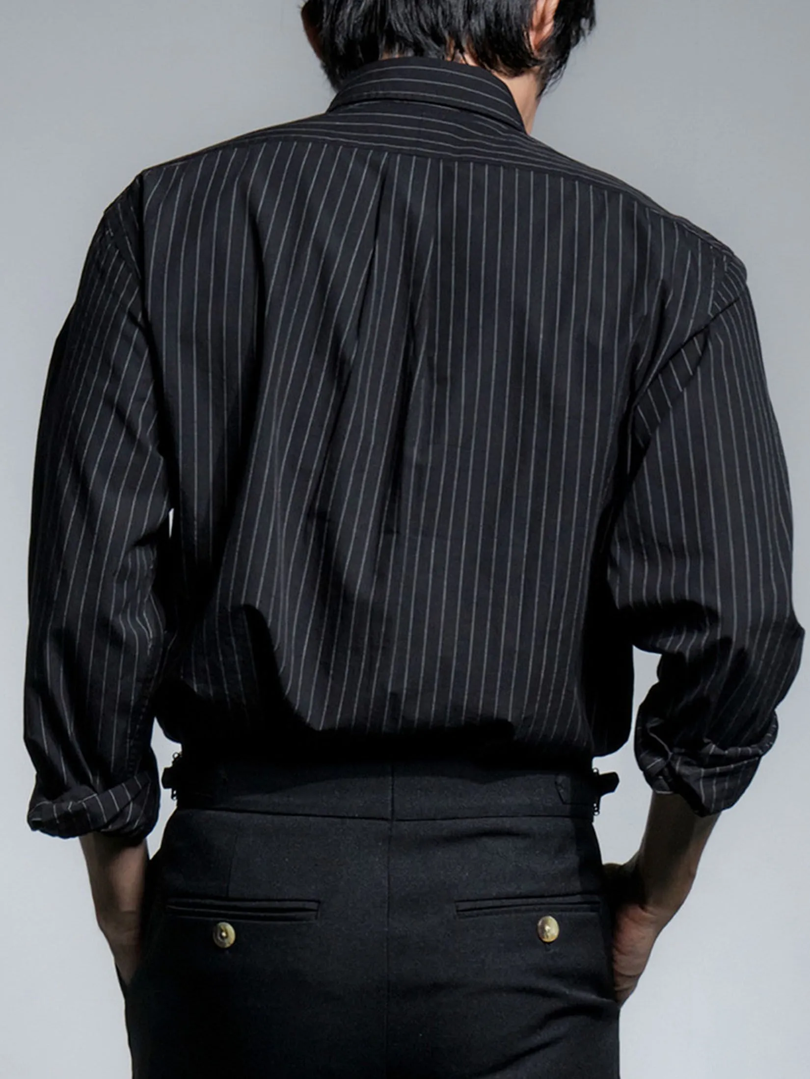 Era-won Men's Long sleeve Shirt Regular fit Black Era-won Men's Long sleeve Shirt Regular fit Black