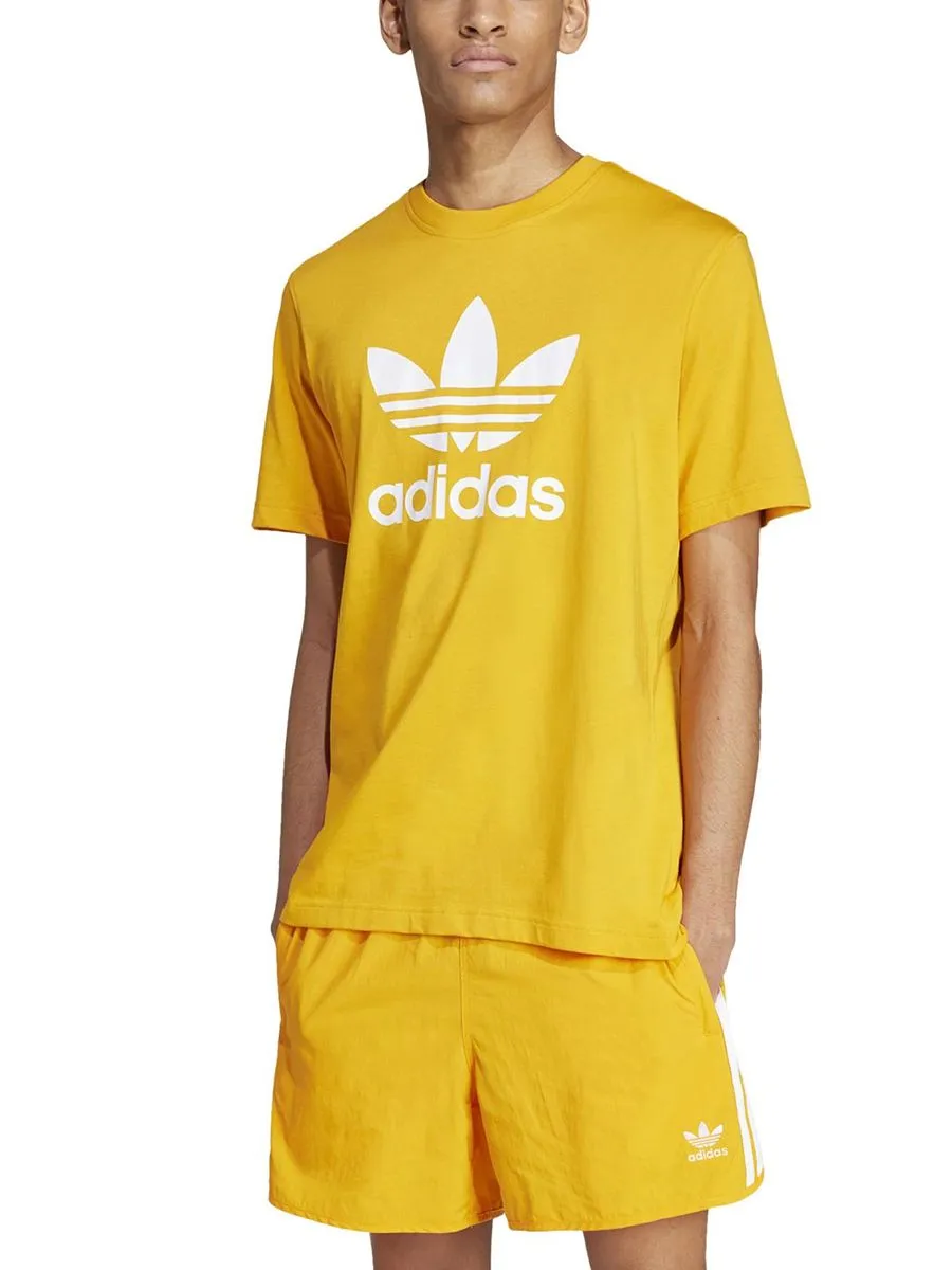 ADIDAS Men T-Shirt Adicolor Trefoil Eqt Orange ADIDAS Men T-Shirt Adicolor Trefoil Eqt Orange