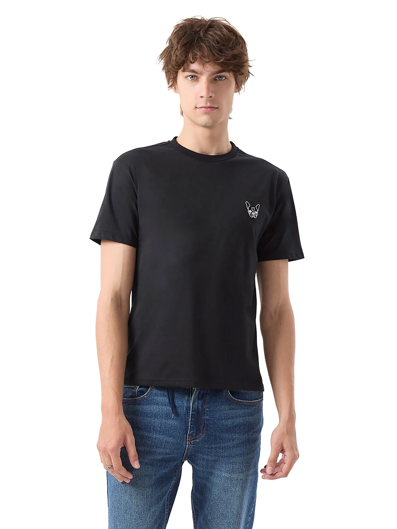 ESP Frenchie Eazy Tee Shirt Man Black ESP Frenchie Eazy Tee Shirt Man Black