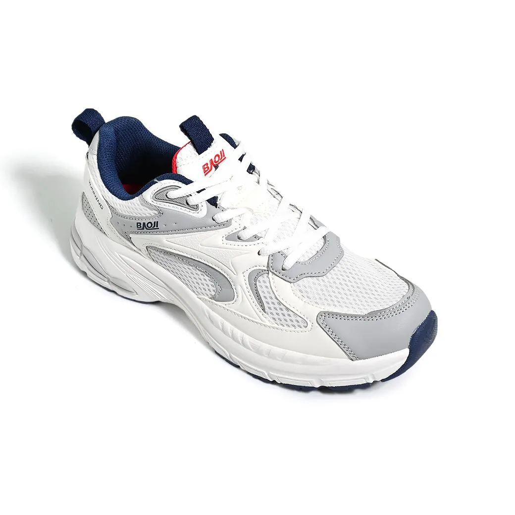 BAOJI Men's Sports Running Shoes Model BJM865 - White BAOJI Men's Sports Running Shoes Model BJM865 - White