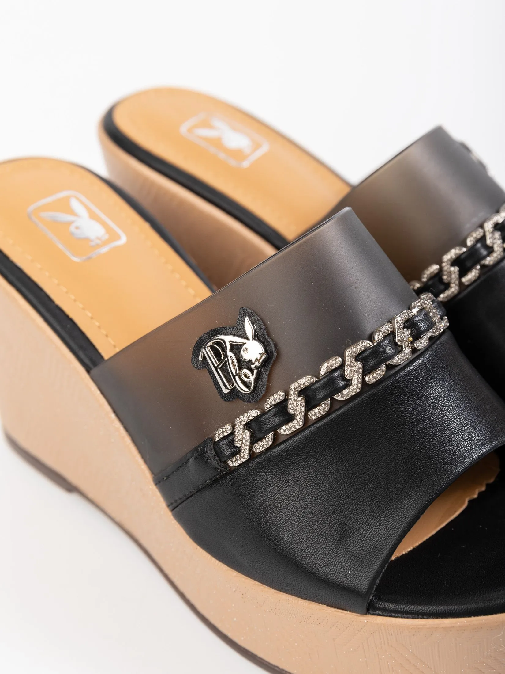 PLAYBOY Women Wedge heels  ST-H244C1193   Mocha Black(BK) PLAYBOY Women Wedge heels  ST-H244C1193   Mocha Black(BK)