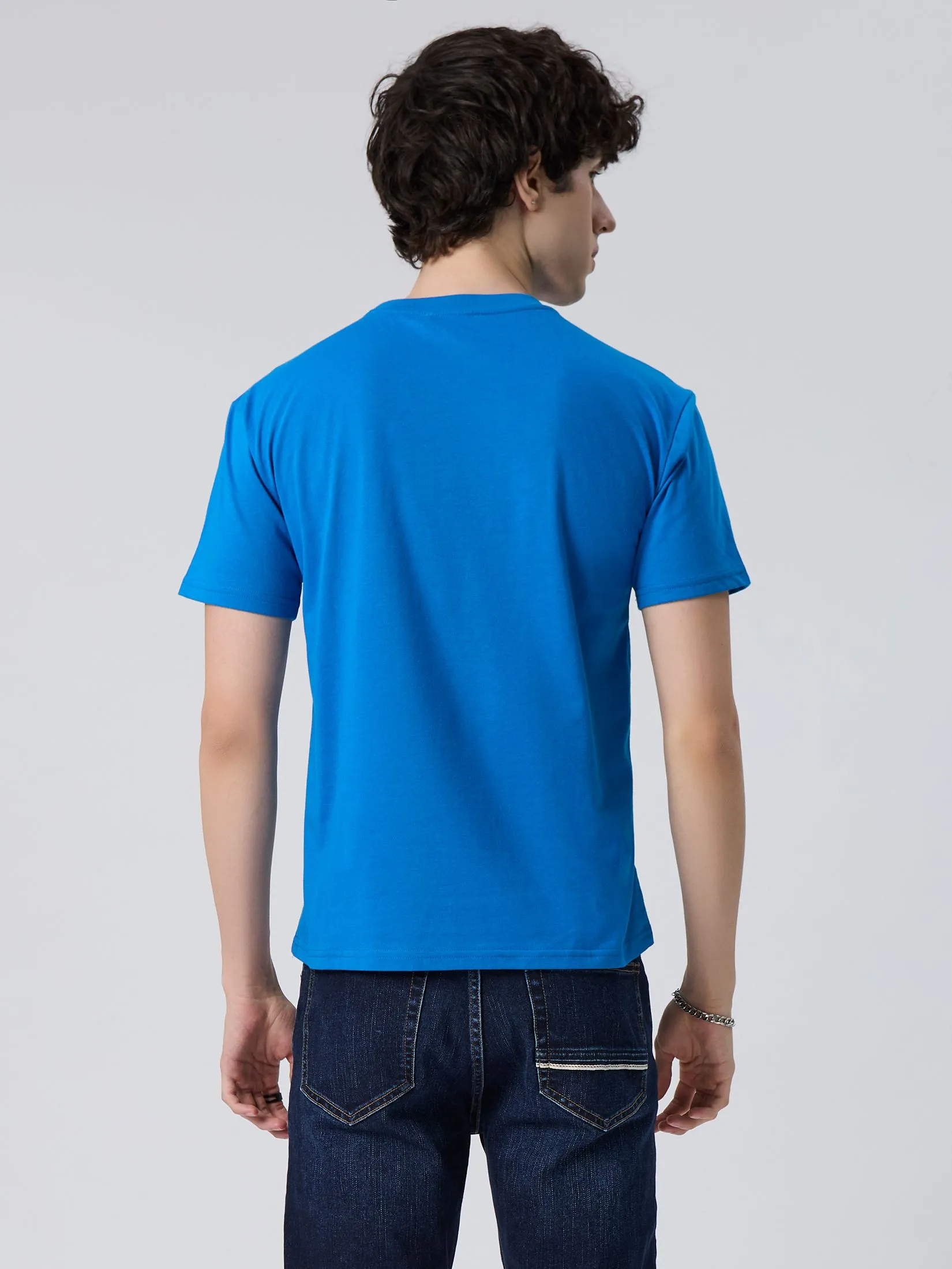 ESP Frenchie Eazy Tee Shirt Man Light blue ESP Frenchie Eazy Tee Shirt Man Light blue