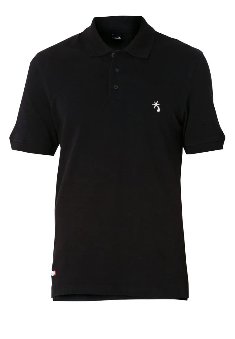 OASIS Black Maglorix Tree Logo Design Polo OASIS Black Maglorix Tree Logo Design Polo