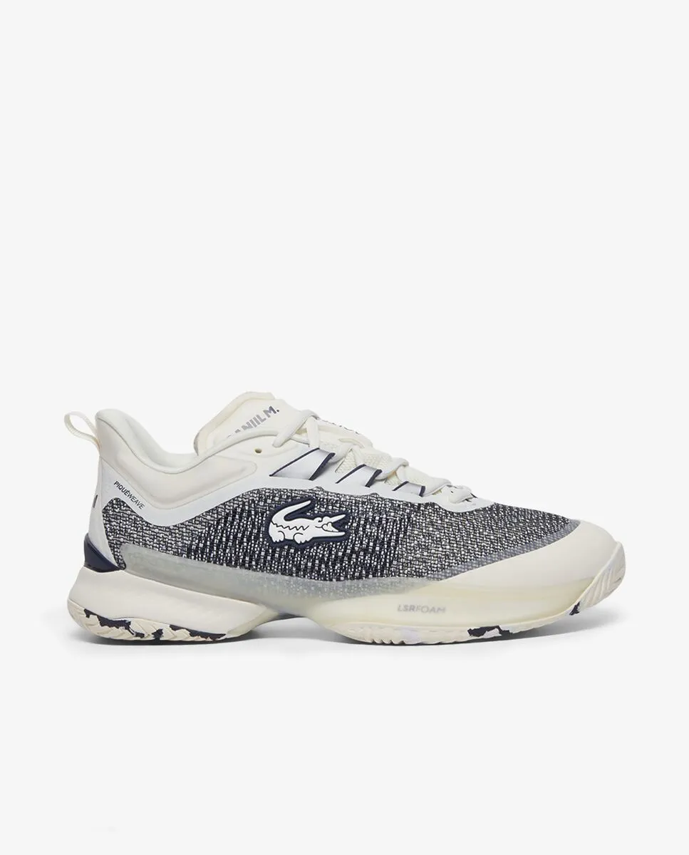 LACOSTE Men’s AG-LT23 Ultra x Daniil Medvedev Tennis Shoes White LACOSTE Men’s AG-LT23 Ultra x Daniil Medvedev Tennis Shoes White