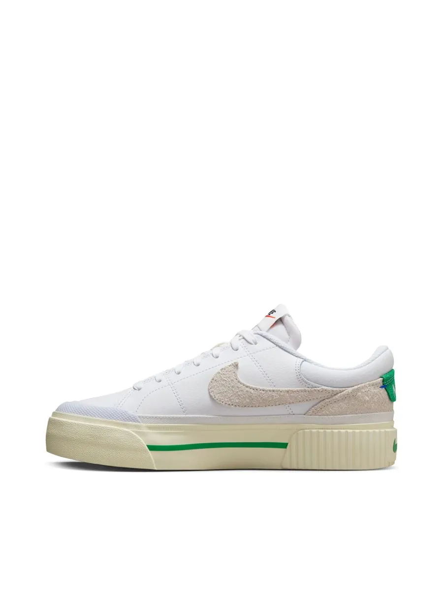 NIKE Women Casual Shoes Court Legacy Lift FJ5483-100 NIKE Women Casual Shoes Court Legacy Lift FJ5483-100