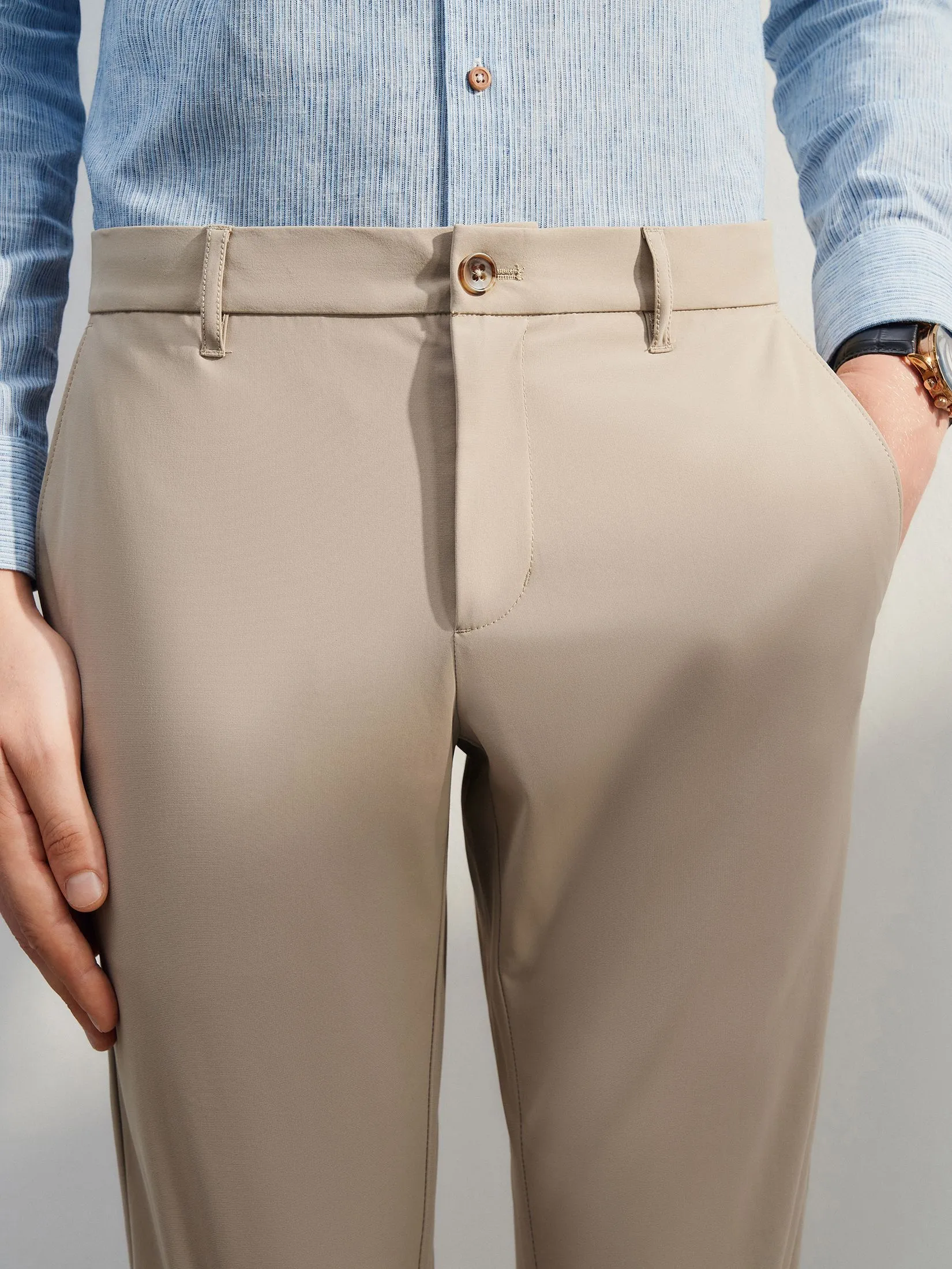 G2000 Men Clothing Casual Pants  Extra Slim Fit - Beige G2000 Men Clothing Casual Pants  Extra Slim Fit - Beige