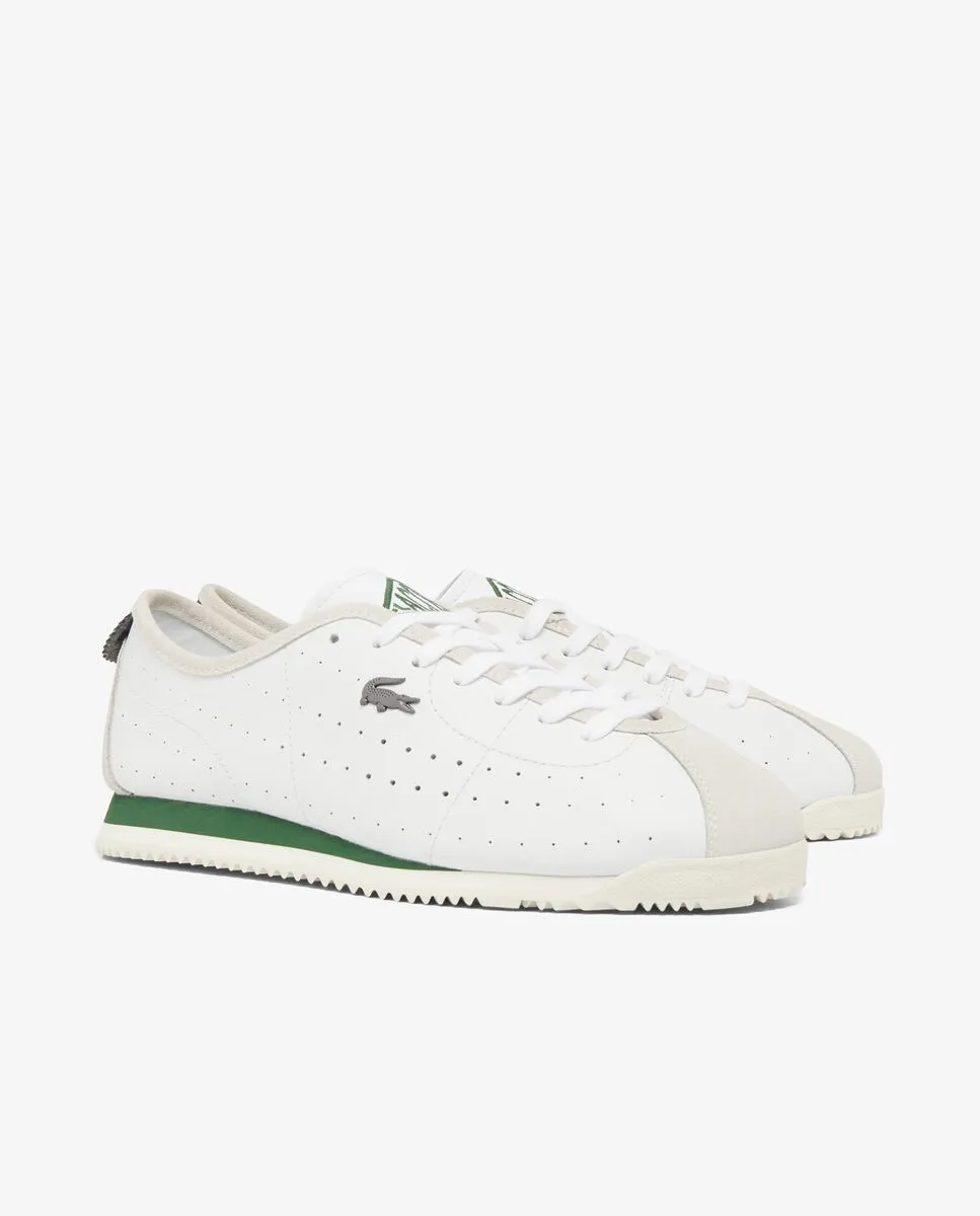 LACOSTE Men’s Club-Low Leather Sneakers White LACOSTE Men’s Club-Low Leather Sneakers White